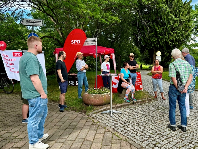 SPD Bürgerdialog zum Schloss Machern